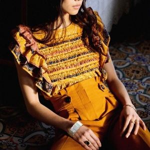 Sezane Armando Trousers Ochre